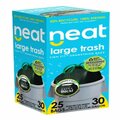 Eat-In 30 gal Neat Tall Kitchen Drawstring Trash Bags EA3968035